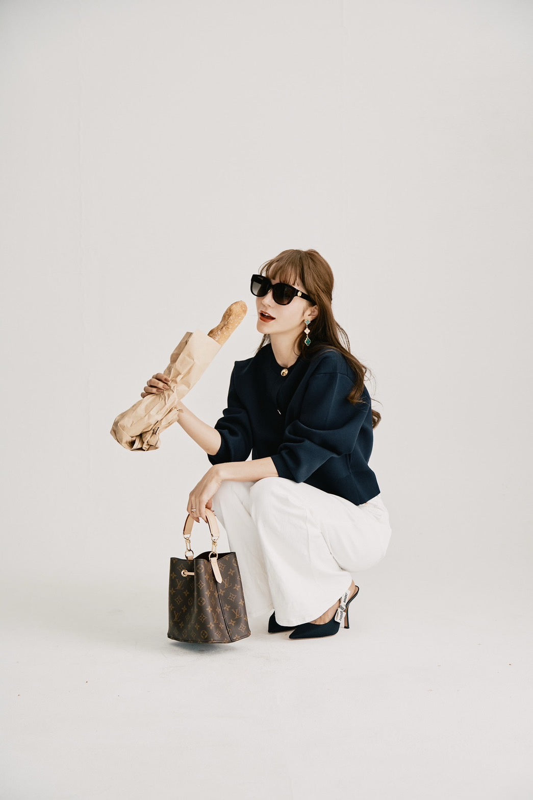 【即日発送】short knit cardigan