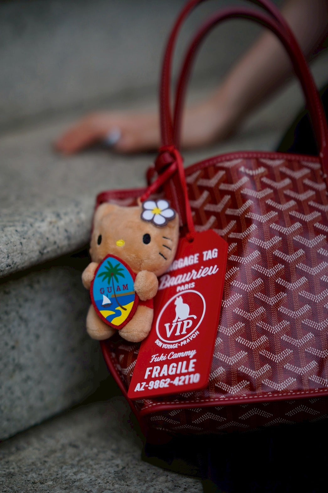 【即日発送】VIP cat bagage tag(Fuki Cammyモデル)