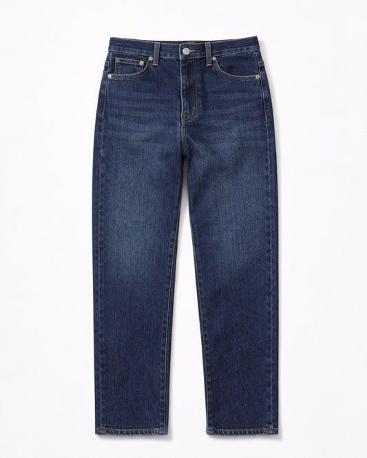 【4月中旬発送】Leg Line stretch straight Denim