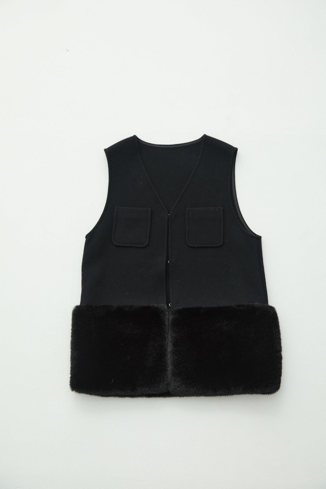 【即日発送】Eco fur vest