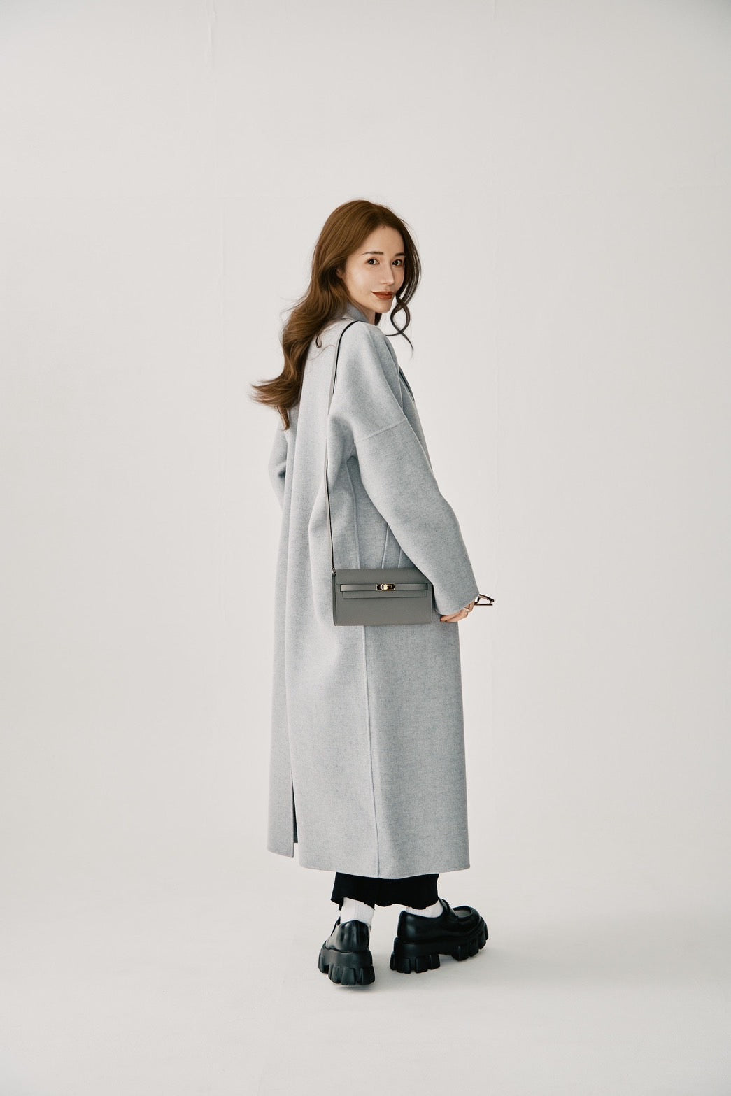 【即日発送】Double-face long coat