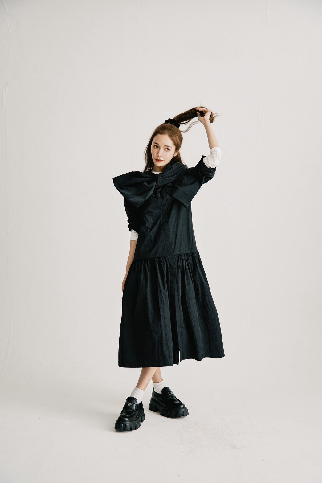 【即日発送】Taffeta Vintage one-piece